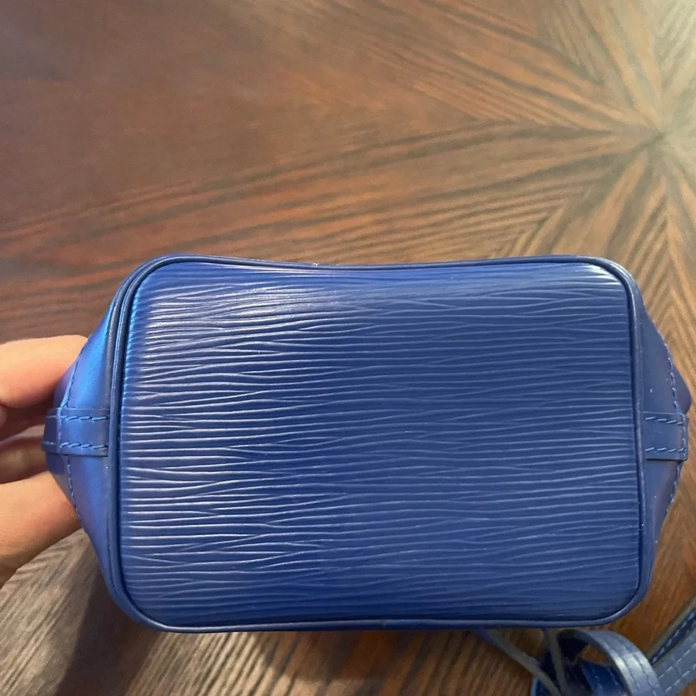 Louis Vuitton Noe Handbag Epi Leather Nano Blue AR1146 - Picture 3 of 10